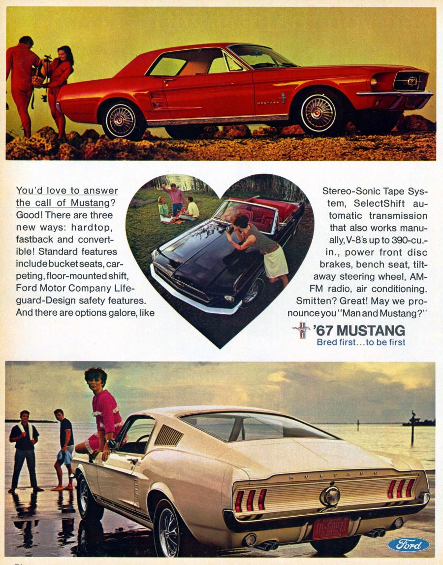  Ford Mustang 1967 года  (фото 26 из 31)